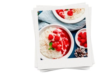 oppskriftsbilder riskrem 2 cranberry